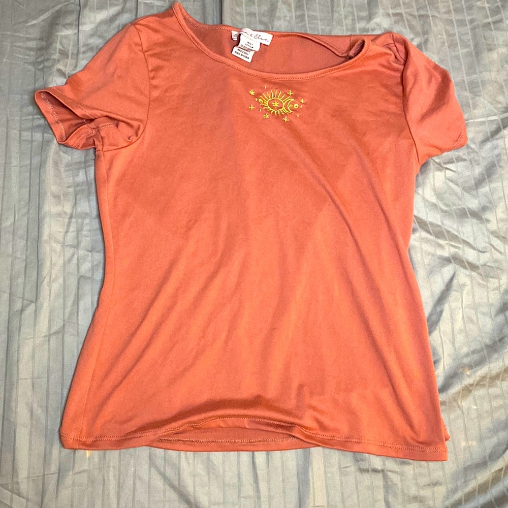 Girls sun design shirt